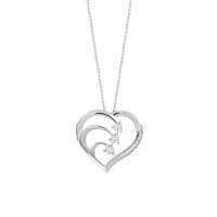 Halskette Bliss Dame BL RUGIADA in Weißgold Diamante 0.07 Ct 20106586 - 20106586